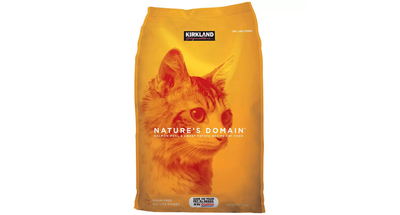 Kirkland Signature Nature's Domain Cat Food Salmon Meal 8.16kg
