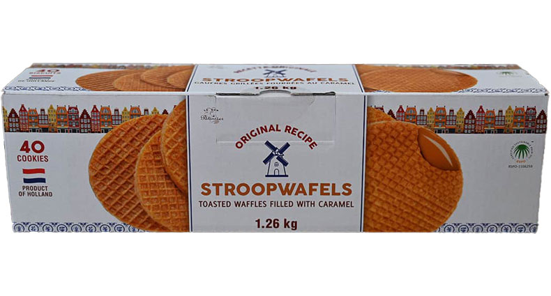 Le Chip Patissier Original Stroopwafel 40pc 1.26kg