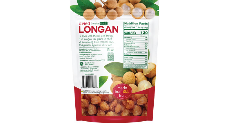 Tropical Fields Dried Longan 397g-1